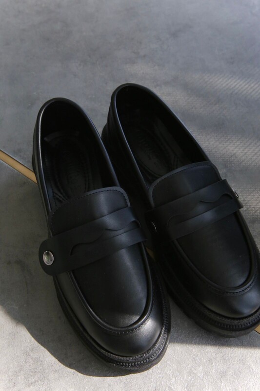 3 Yedek Tokalı Loafer Ayakkabı SİYAH - Thumbnail